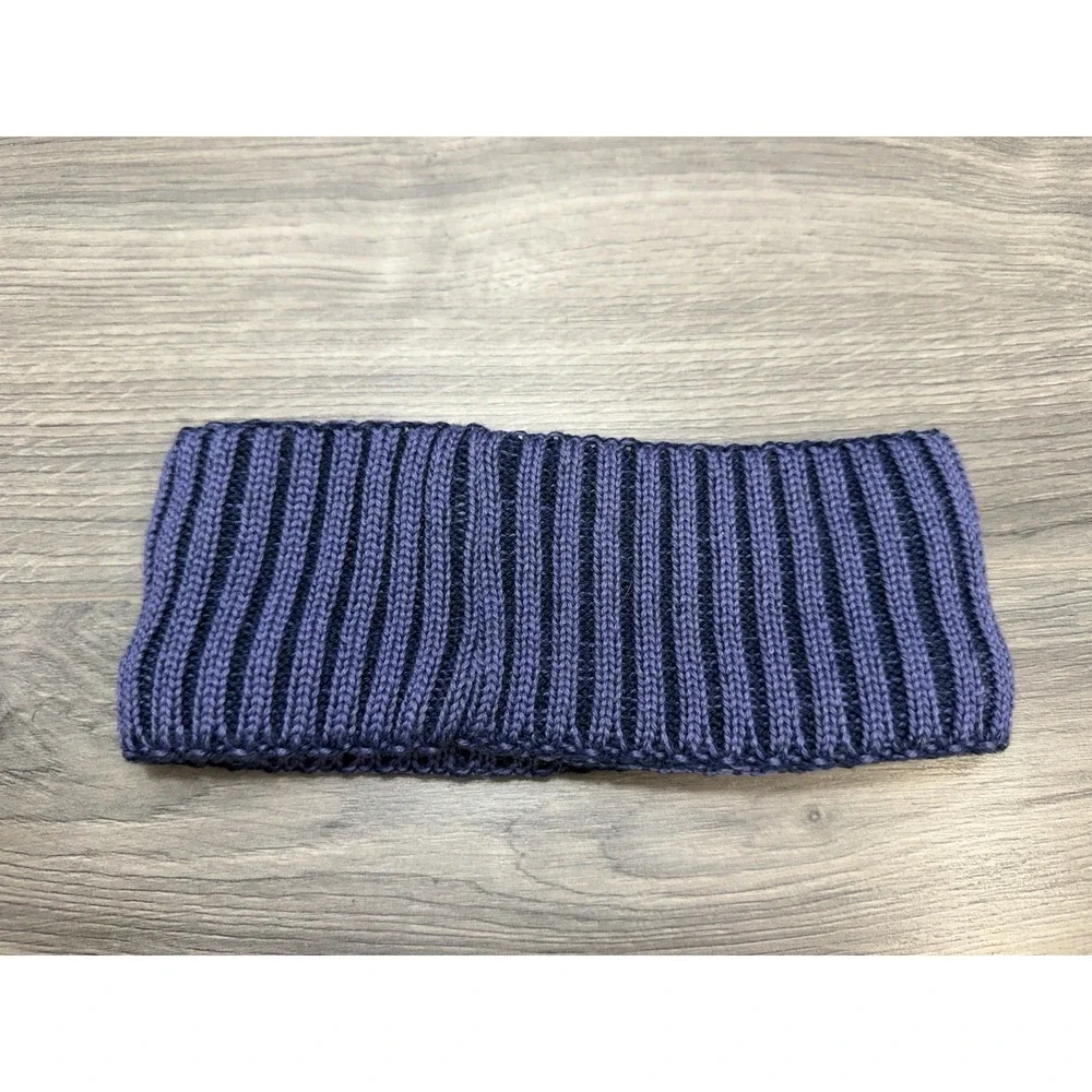 STIO Purple Knit Stretch Headband Fleece Lined One Size Gorpcore Skiing Outdoor
